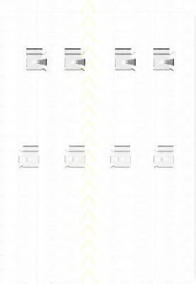 TRISCAN 8105 181008 Комплектующие, колодки дискового тормоза для KIA (Киа) TRISCAN 8105 181008 Комплектующие, колодки дискового тормоза для KIA (Киа)