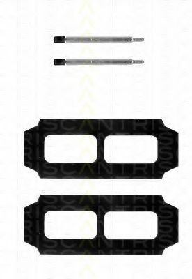 TRISCAN 8105 231367 Комплектующие, колодки дискового тормоза для VOLKSWAGEN LT 40-55 I (Фольксваген Лт 40-55 и) TRISCAN 8105 231367 Комплектующие, колодки дискового тормоза для VOLKSWAGEN LT 40-55 I (Фольксваген Лт 40-55 и)