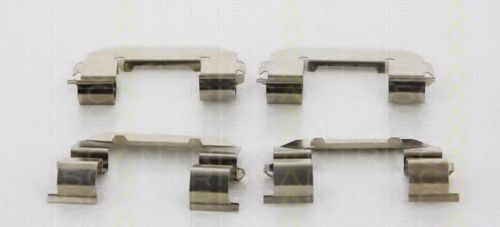 TRISCAN 8105 241608 Комплектующие, колодки дискового тормоза для CHEVROLET CAPTIVA (Шевроле Каптива) TRISCAN 8105 241608 Комплектующие, колодки дискового тормоза для CHEVROLET CAPTIVA (Шевроле Каптива)