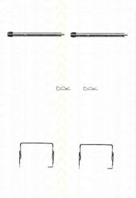 TRISCAN 8105 251595 Комплектующие, колодки дискового тормоза для RENAULT SAFRANE (Рено Сафранэ) TRISCAN 8105 251595 Комплектующие, колодки дискового тормоза для RENAULT SAFRANE (Рено Сафранэ)