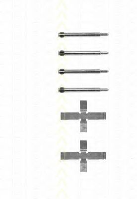 TRISCAN 8105 271444 Комплектующие, колодки дискового тормоза для VOLVO 960 (Вольво 960) TRISCAN 8105 271444 Комплектующие, колодки дискового тормоза для VOLVO 960 (Вольво 960)