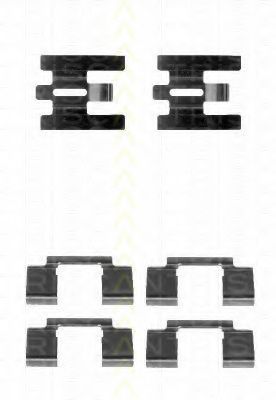 TRISCAN 8105 271603 Комплектующие, колодки дискового тормоза для VOLVO 960 (Вольво 960) TRISCAN 8105 271603 Комплектующие, колодки дискового тормоза для VOLVO 960 (Вольво 960)