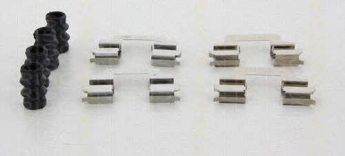 TRISCAN 8105 271607 Комплектующие, колодки дискового тормоза для VOLVO S60 II (Вольво S60 2) TRISCAN 8105 271607 Комплектующие, колодки дискового тормоза для VOLVO S60 II (Вольво S60 2)