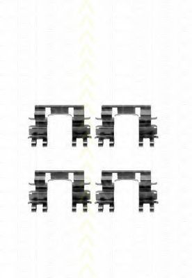 TRISCAN 8105 401610 Комплектующие, колодки дискового тормоза для HONDA (Хонда) TRISCAN 8105 401610 Комплектующие, колодки дискового тормоза для HONDA (Хонда)
