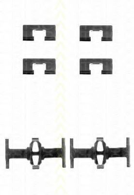 TRISCAN 8105 401613 Комплектующие, колодки дискового тормоза для HONDA PRELUDE III (Хонда Прэлудэ 3) TRISCAN 8105 401613 Комплектующие, колодки дискового тормоза для HONDA PRELUDE III (Хонда Прэлудэ 3)