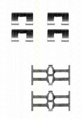 TRISCAN 8105 401614 Комплектующие, колодки дискового тормоза для SUZUKI (Сузуки) TRISCAN 8105 401614 Комплектующие, колодки дискового тормоза для SUZUKI (Сузуки)