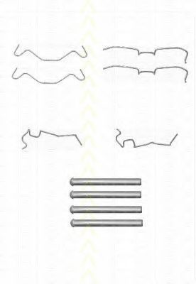 TRISCAN 8105 411606 Комплектующие, колодки дискового тормоза для DAIHATSU SIRION (Дайхатсу Сирион) TRISCAN 8105 411606 Комплектующие, колодки дискового тормоза для DAIHATSU SIRION (Дайхатсу Сирион)