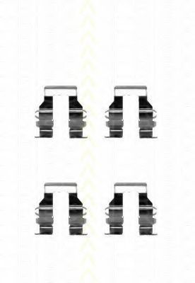 TRISCAN 8105 421587 Комплектующие, колодки дискового тормоза для MITSUBISHI GALANT VI (Митсубиши/митсубиси Галант 6) TRISCAN 8105 421587 Комплектующие, колодки дискового тормоза для MITSUBISHI GALANT VI (Митсубиши/митсубиси Галант 6)