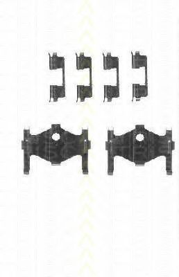 TRISCAN 8105 431622 Комплектующие, колодки дискового тормоза для HYUNDAI FLUIDIC ELANTRA (Хендай Флуидиc элантра) TRISCAN 8105 431622 Комплектующие, колодки дискового тормоза для HYUNDAI FLUIDIC ELANTRA (Хендай Флуидиc элантра)