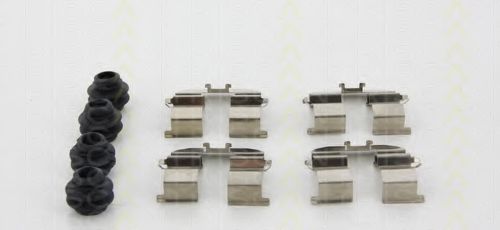 TRISCAN 8105 431631 Комплектующие, колодки дискового тормоза для HYUNDAI I20 (Хендай И20)