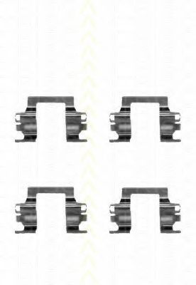 TRISCAN 8105 601609 Комплектующие, колодки дискового тормоза для OPEL FRONTERA A (Опель Фронтера а) TRISCAN 8105 601609 Комплектующие, колодки дискового тормоза для OPEL FRONTERA A (Опель Фронтера а)