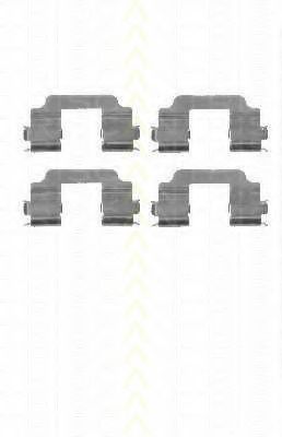 TRISCAN 8105 691620 Комплектующие, колодки дискового тормоза для SUZUKI (Сузуки) TRISCAN 8105 691620 Комплектующие, колодки дискового тормоза для SUZUKI (Сузуки)