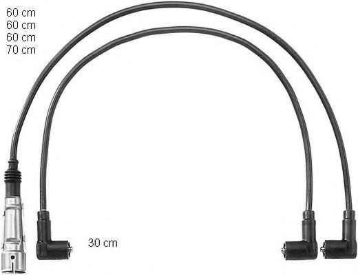 BERU PRO001 Комплект проводов зажигания для VOLKSWAGEN CADDY II (Фольксваген Кадди 2) BERU PRO001 Комплект проводов зажигания для VOLKSWAGEN CADDY II (Фольксваген Кадди 2)