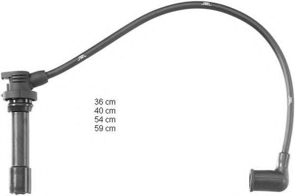 BERU ZEF1166 Комплект проводов зажигания для MAZDA 323 F V (Мазда 323 ф5) BERU ZEF1166 Комплект проводов зажигания для MAZDA 323 F V (Мазда 323 ф5)