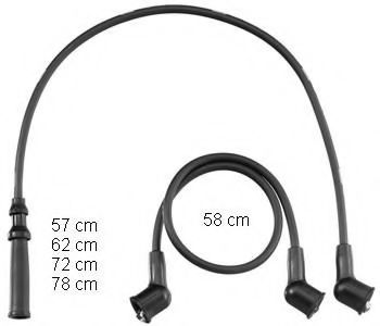 BERU ZEF856 Комплект проводов зажигания для MAZDA 323 P V (Мазда 323 пв) BERU ZEF856 Комплект проводов зажигания для MAZDA 323 P V (Мазда 323 пв)