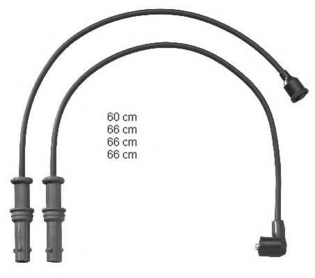 BERU ZEF906 Комплект проводов зажигания 