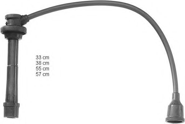 BERU ZEF915 Комплект проводов зажигания 