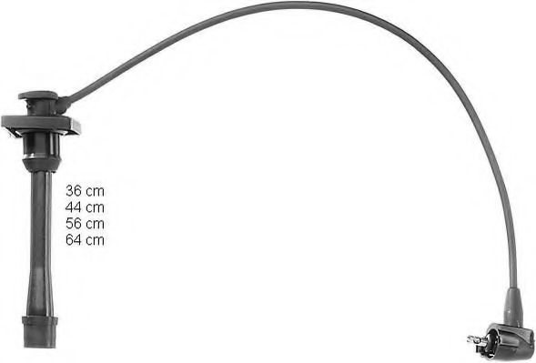 BERU ZEF923 Комплект проводов зажигания для TOYOTA CARINA E (Тойота/тоета Карина е) BERU ZEF923 Комплект проводов зажигания для TOYOTA CARINA E (Тойота/тоета Карина е)