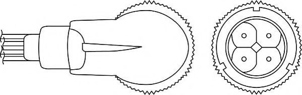 BERU OZH018 Лямбда-зонд 