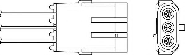 BERU OZH108 Лямбда-зонд 