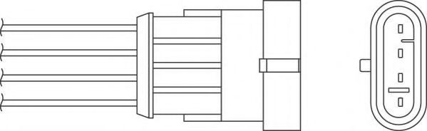 BERU OZH118 Лямбда-зонд 