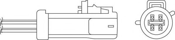 BERU OZH176 Лямбда-зонд 