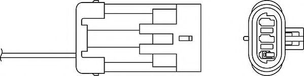BERU OZU023 Лямбда-зонд 