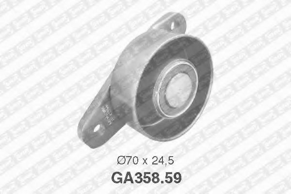 SNR GA358.59 Паразитный ведущий ролик, поликлиновой ремень для FIAT ULYSSE (Фиат Улисс) SNR GA358.59 Паразитный ведущий ролик, поликлиновой ремень для FIAT ULYSSE (Фиат Улисс)