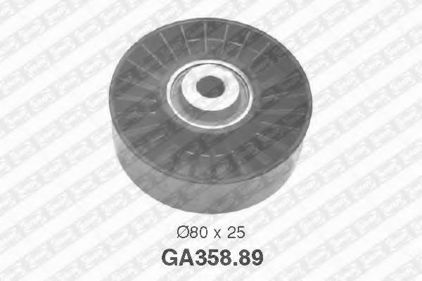 SNR GA358.89 Паразитный ведущий ролик, поликлиновой ремень для FIAT STILO (Фиат Стило) SNR GA358.89 Паразитный ведущий ролик, поликлиновой ремень для FIAT STILO (Фиат Стило)