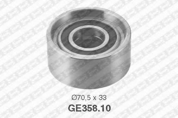 SNR GE358.10 Паразитный Ведущий ролик, зубчатый ремень для FIAT STRADA II (Фиат Страда 2) SNR GE358.10 Паразитный Ведущий ролик, зубчатый ремень для FIAT STRADA II (Фиат Страда 2)