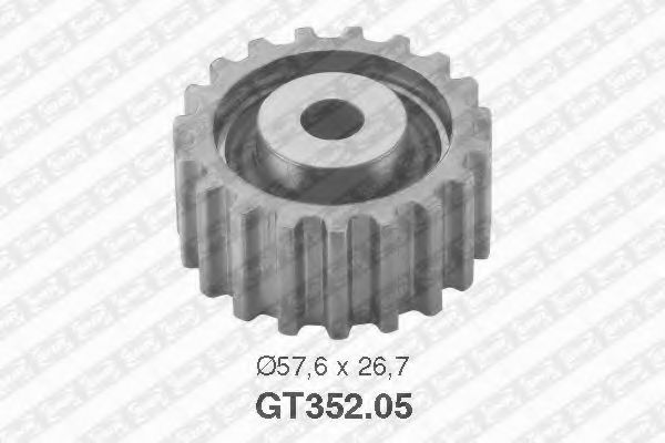 SNR GT352.05 Натяжной ролик, ремень ГРМ для FORD MONDEO (Форд Мондэо) SNR GT352.05 Натяжной ролик, ремень ГРМ для FORD MONDEO (Форд Мондэо)