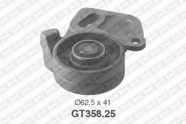 SNR GT358.25 Натяжной ролик, ремень ГРМ для FIAT DUNA (Фиат Дуна) SNR GT358.25 Натяжной ролик, ремень ГРМ для FIAT DUNA (Фиат Дуна)