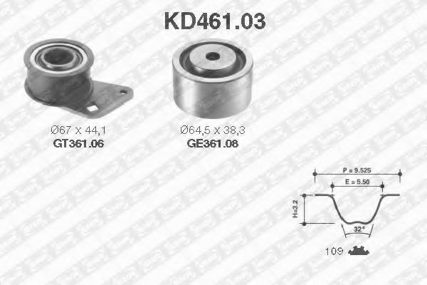 SNR KD461.03 Комплект ремня ГРМ для LAND ROVER DEFENDER (Ленд ровер/лэнд ровер Дэфэндэр) SNR KD461.03 Комплект ремня ГРМ для LAND ROVER DEFENDER (Ленд ровер/лэнд ровер Дэфэндэр)