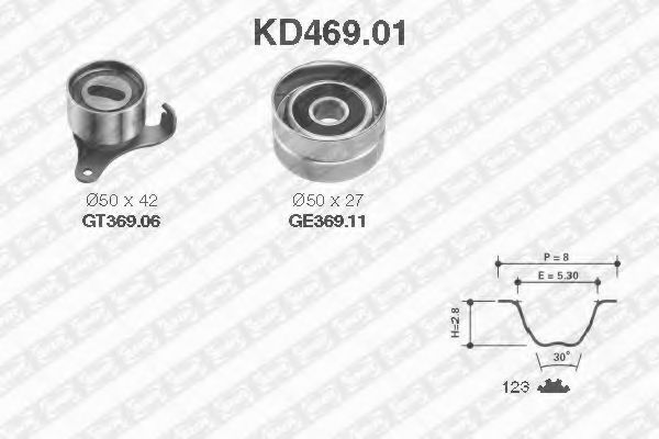 SNR KD469.01 Комплект ремня ГРМ для TOYOTA COROLLA FX (Тойота/тоета Cоролла инфинити фх) SNR KD469.01 Комплект ремня ГРМ для TOYOTA COROLLA FX (Тойота/тоета Cоролла инфинити фх)