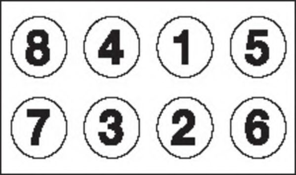 PAYEN HBS502 Комплект болтов головки цилидра 