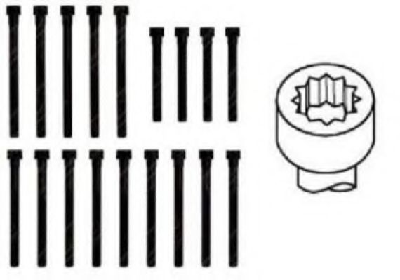 PAYEN HBS058 Комплект болтов головки цилидра 