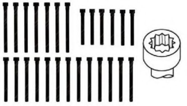 PAYEN HBS060 Комплект болтов головки цилидра 