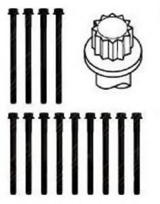 PAYEN HBS443 Комплект болтов головки цилидра 
