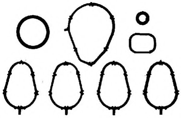 PAYEN JA5010 Прокладка, впускной коллектор для FIAT PANDA (Фиат Панда) PAYEN JA5010 Прокладка, впускной коллектор для FIAT PANDA (Фиат Панда)