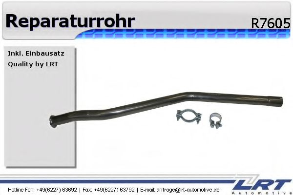 LRT R7605 Ремонтная трубка, катализатор для CITROËN AX (CитроËн Аx)