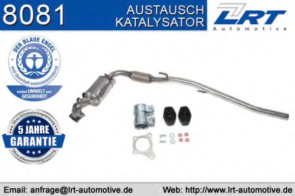 LRT 8081 Катализатор для SKODA RAPID (Шкода Рапид) LRT 8081 Катализатор для SKODA RAPID (Шкода Рапид)