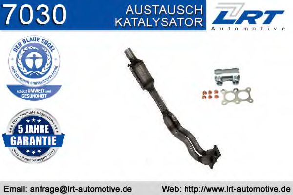 LRT 7030 Катализатор для SKODA OCTAVIA (Шкода Октавия) LRT 7030 Катализатор для SKODA OCTAVIA (Шкода Октавия)