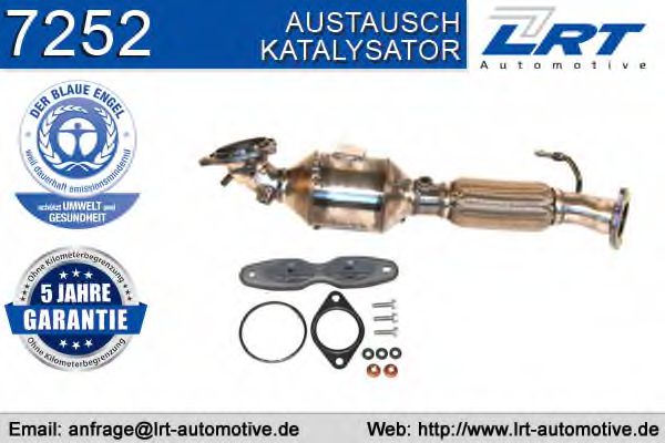 LRT 7252 Катализатор 06 2012 для FORD C-MAX II (Форд С макс 2) LRT 7252 Катализатор 06 2012 для FORD C-MAX II (Форд С макс 2)
