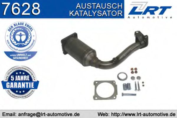 LRT 7628 Катализатор для PEUGEOT 206 CC (Пежо 206 сс) LRT 7628 Катализатор для PEUGEOT 206 CC (Пежо 206 сс)