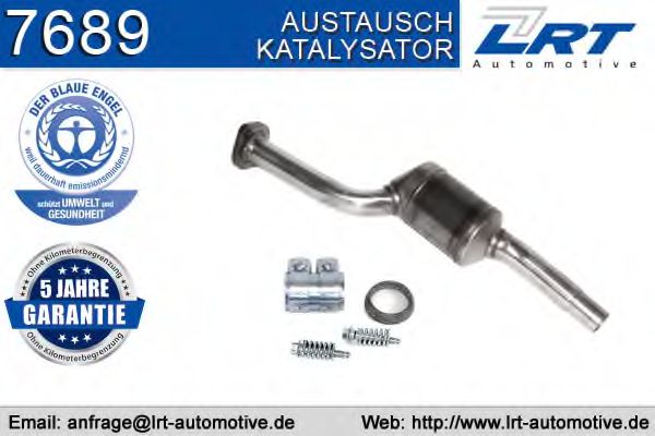 LRT 7689 Катализатор для RENAULT EURO CLIO III (Рено Эуро клио 3) LRT 7689 Катализатор для RENAULT EURO CLIO III (Рено Эуро клио 3)
