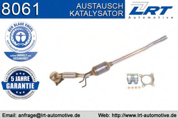 LRT 8061 Катализатор для VOLKSWAGEN SCIROCCO (Фольксваген Сcироccо) LRT 8061 Катализатор для VOLKSWAGEN SCIROCCO (Фольксваген Сcироccо)