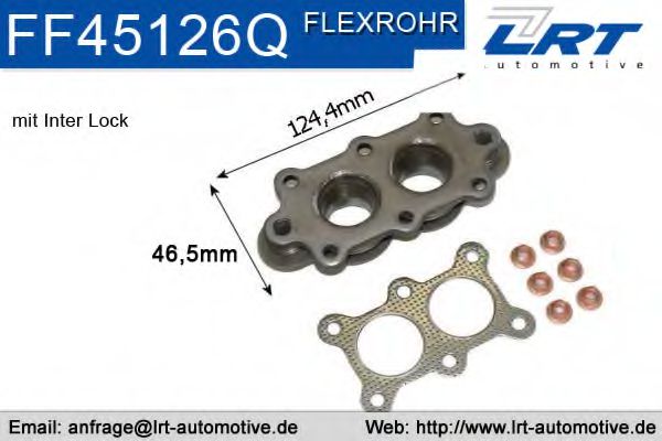 LRT FF45126Q Ремонтная трубка, катализатор для SKODA OCTAVIA (Шкода Октавия) LRT FF45126Q Ремонтная трубка, катализатор для SKODA OCTAVIA (Шкода Октавия)