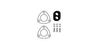 HJS 82 14 1800 Монтажный комплект, катализатор для OPEL CORSA A (Опель Cорса а) HJS 82 14 1800 Монтажный комплект, катализатор для OPEL CORSA A (Опель Cорса а)