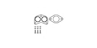 HJS 82 15 6528 Монтажный комплект, катализатор для FORD FIESTA (Форд Фиэста) HJS 82 15 6528 Монтажный комплект, катализатор для FORD FIESTA (Форд Фиэста)