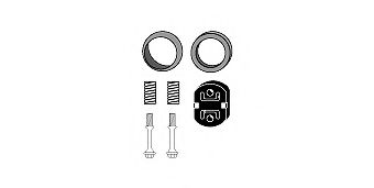 HJS 82 41 7450 Монтажный комплект, катализатор для DAIHATSU CHARADE IV (Дайхатсу Чарадэ иv) HJS 82 41 7450 Монтажный комплект, катализатор для DAIHATSU CHARADE IV (Дайхатсу Чарадэ иv)